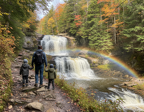  Rainbow Falls